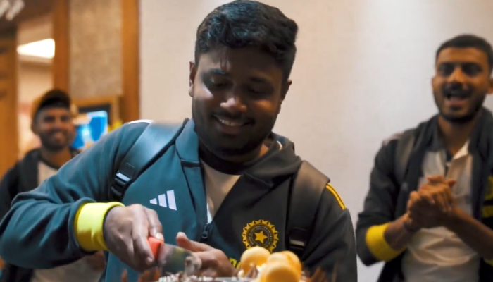 Sanju Samson is everyone's favorite, Team India celebrates Sanju's 29th Birth Day