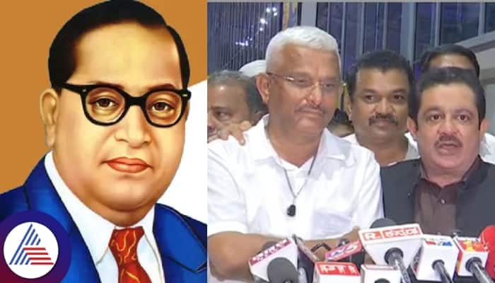 Congress face heat on ajjampir khadri controversial remark on Ambedkar religion ckm