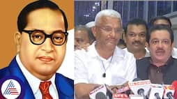 Congress face heat on ajjampir khadri controversial remark on Ambedkar religion ckm