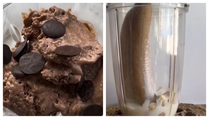 nutritionist shares healthy banana chocolate dessert recipe 