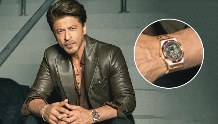 PHOTOS: Shah Rukh Khan STUNS with Rs 5 crore Audemars Piguet watch and Sabyasachi jewels at IIFA NTI