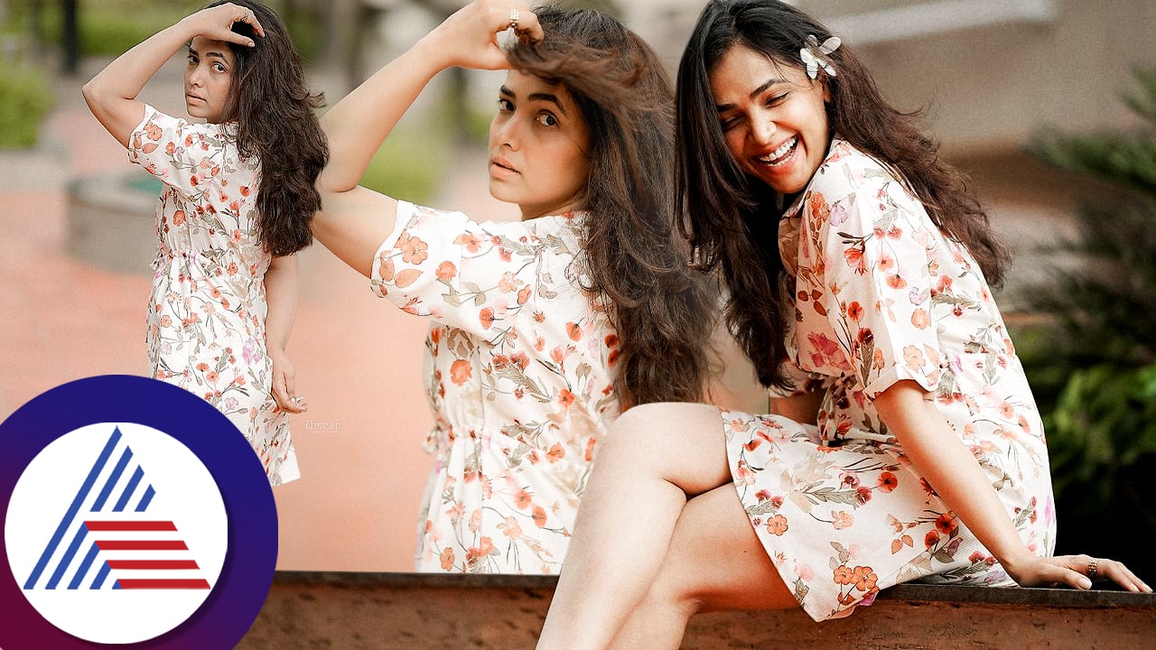 Anupama Gowda looking beautiful in mini dress pav