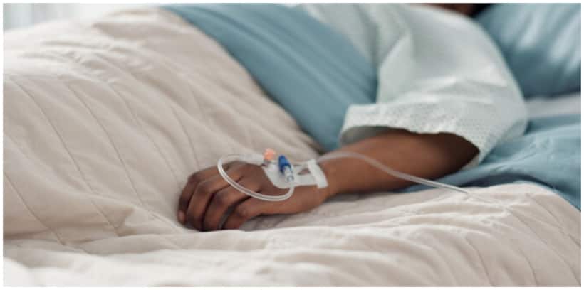 hospital bed drip