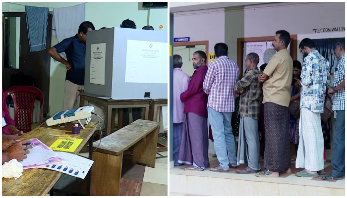 voting begins in wayanad chelakkara constituency by election live updates 