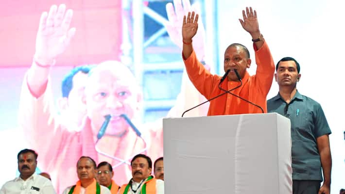 In the 2024 Maharashtra election, Chief Minister Yogi Adityanath represents the BJP-rag