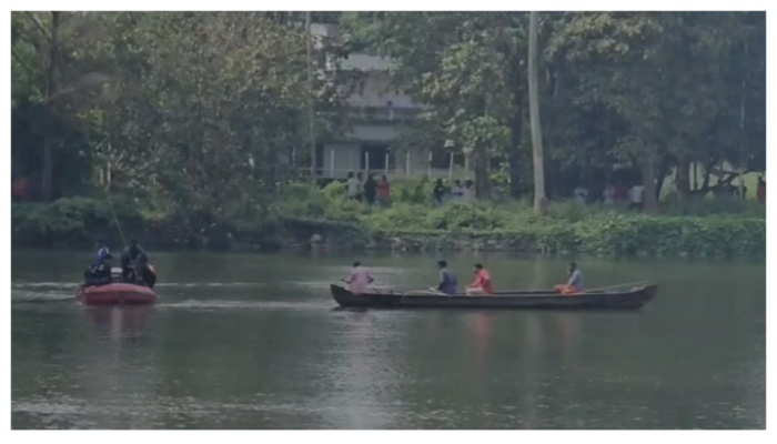 A young man went missing after falling from a bridge into a river in Elur kochi