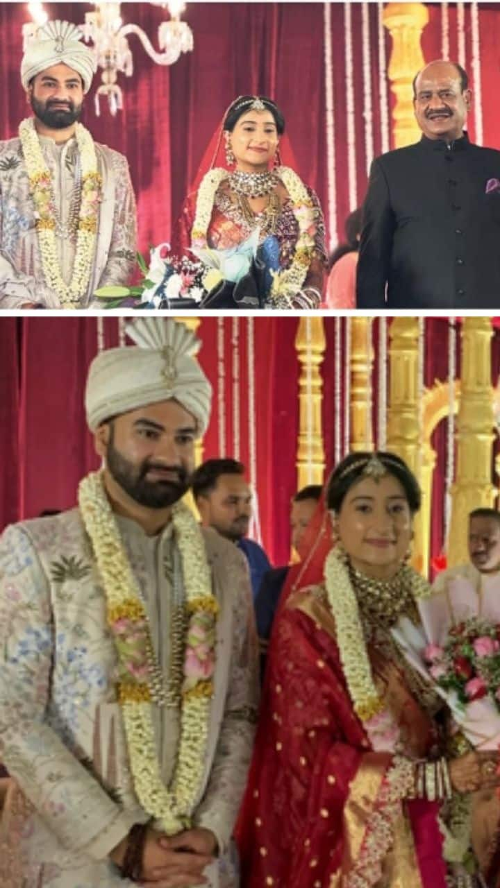 Lok Sabha Speaker Om Birla Daughter Anjali Birla Marries Businessman Anees Rajani san