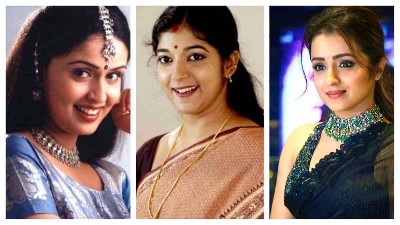 Trisha Kanaka nagma and  7 heroines who decided not to marry because of love failure mma