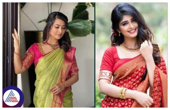 Comparison between Radhika Pandit and Aditi Prabhudeva srb