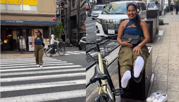 Indian influencer shoots video in Japan says cleanest country in the world 