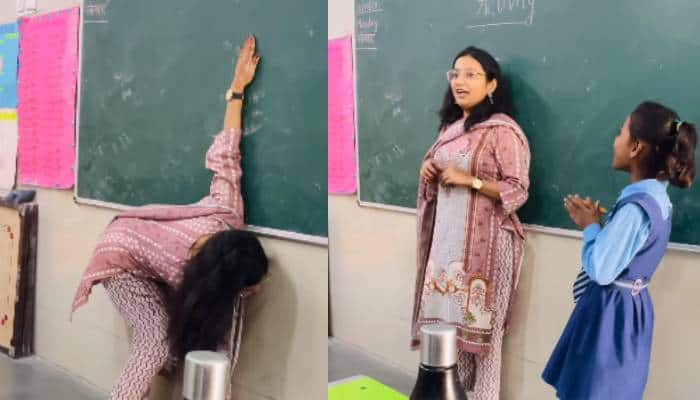 Delhi teacher trick to measure height went viral 