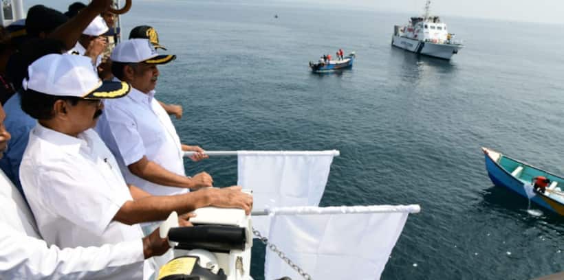 Kerala: 22,000 Pompano fish seeds released as part of Sea Ranching project at Vizhinjam Coast