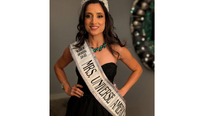 Shifali Jamwal, daughter of retired Indian Brigadier, named Mrs Universe America 2024 gcw