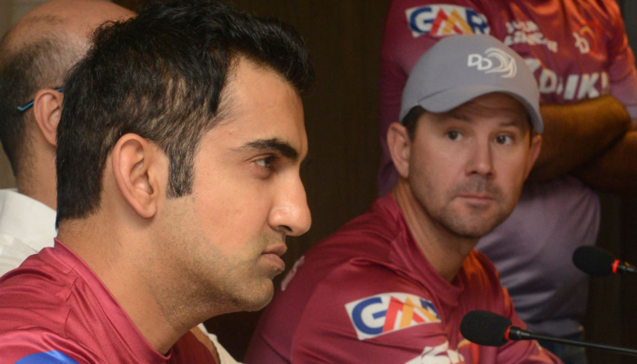 Gautam Gambhir is already frightened, Ricky Ponting responds to Gautam Gambhir jibe