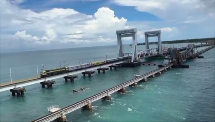 new pamban bridge crs inspection high speed trial successfully completed 