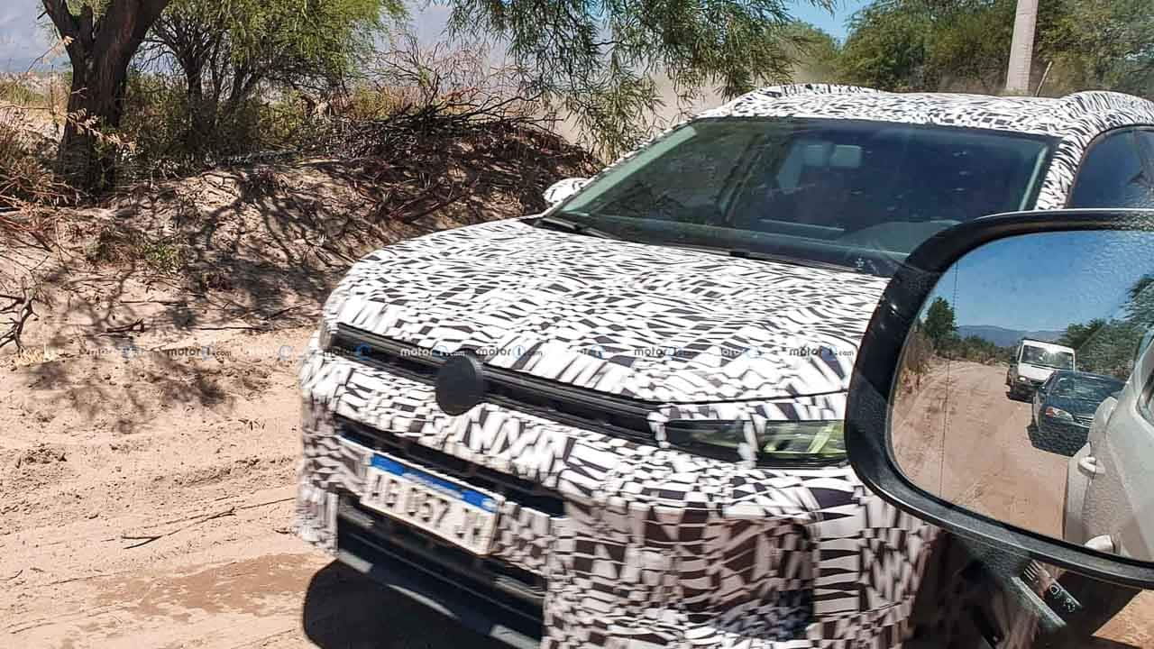 Volkswagen tested the new Tera on Route 40 in Argentina