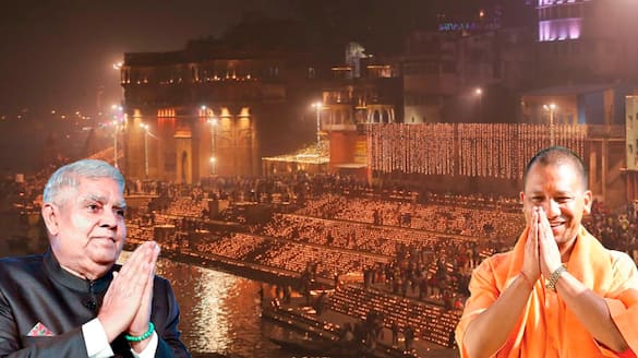 Dev Deepawali 2024 Varanasi Celebrations Namo Ghat Inauguration Ganga Aarti