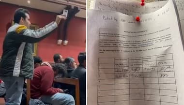 Oxford Union's Kashmir debate: Indian student dubs president 'stooge of Pakistan, ISI'; protests erupt (WATCH)