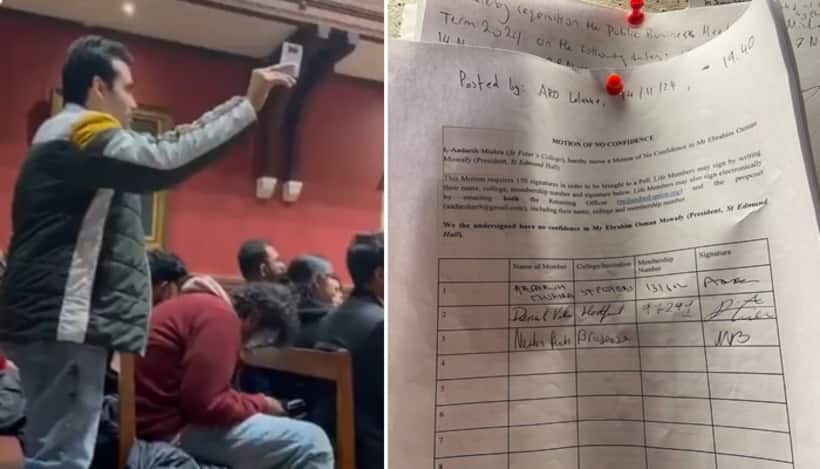 Oxford Union's Kashmir debate: Indian student dubs president 'stooge of Pakistan, ISI'; protests erupt (WATCH)