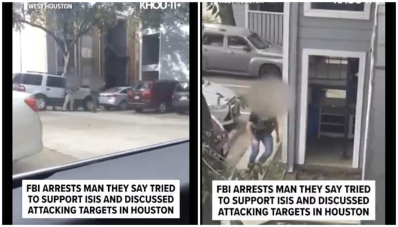Houston terror plot foiled: ISIS linked man held for planning 9/11 style attack; WATCH dramatic arrest