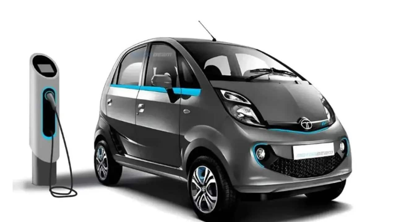 Tata Nano EV Car Comes In A Budget Of Rs 2.39 Lakh Will Run 300km On A Single Charge vel