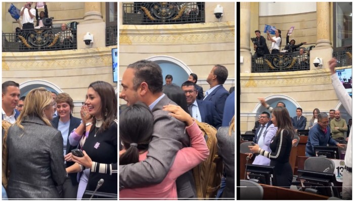 Colombia votes to outlaw child marriage; MPs hug each other, celebrate amid cheer in Parliament (WATCH) shk