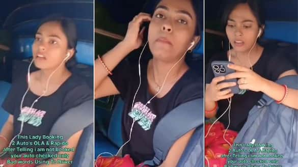 Bengaluru woman accused of two auto bookings hurls abuse at driver video goes viral WATCH vkp