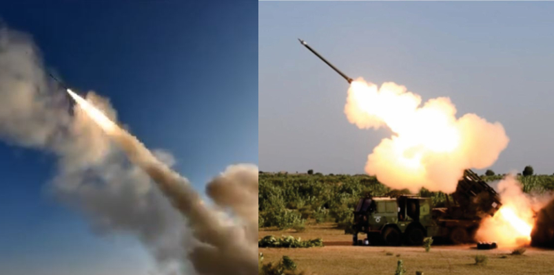 India successfully completed the flight test of weapon system Pinaka France Armenia Line Up To Buy Rockets