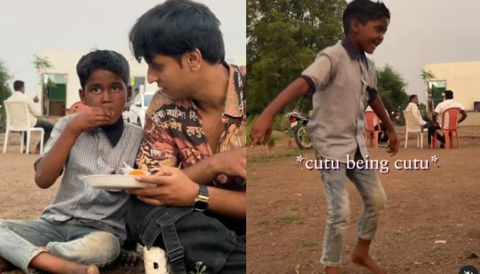 9 year old Mallappa Patil says parents and a good heart make life happy heartwarming video 