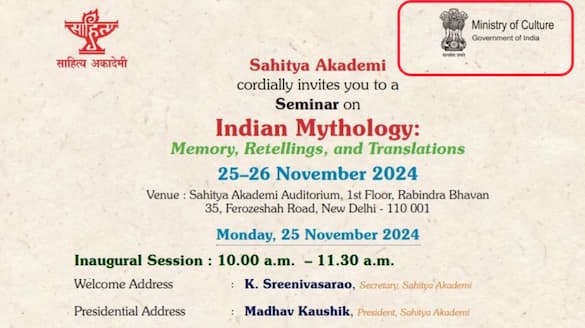 Sahitya Academy cancels seminar after outrage over invite to Devdutt Pattnaik, known for abusive behaviour shk