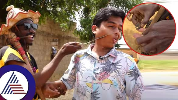 Dr Bro who is in Nigeria shared funny video in which a magician doing funny things suc