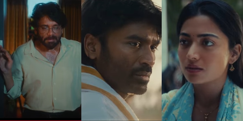 Kubera Glimpse Dhanush Nagarjuna Rashmika staring Sekhar Kammula movie