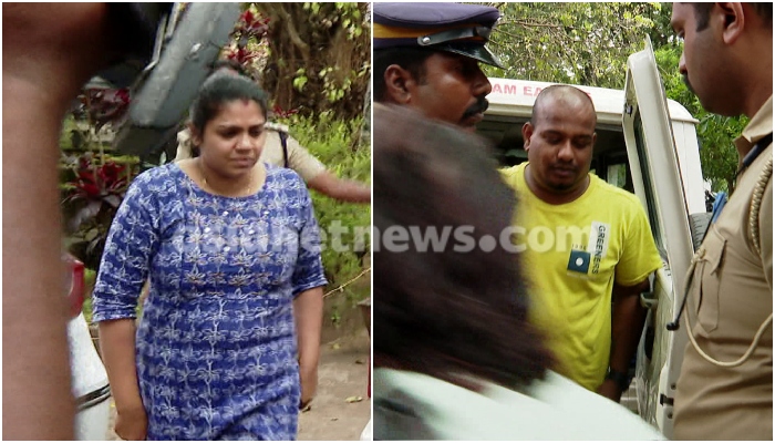 mother daughter and friend arrested from trivandrum rent house on UK visa fraud case