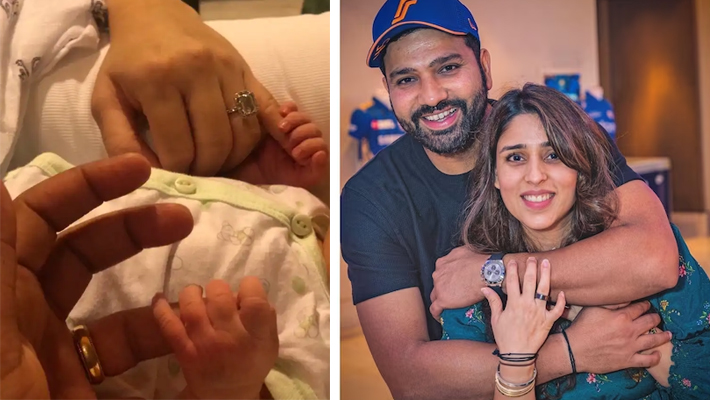 Rohit Sharma and wife Ritika Sajdeh welcome their baby boy with love NTI