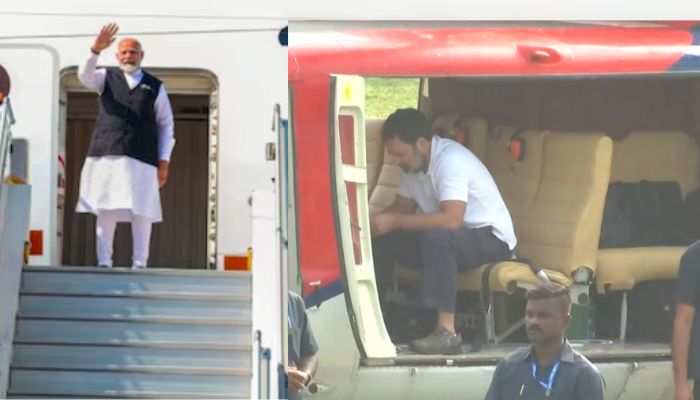 Rahul Gandhi s chopper take-off delayed Congress urges Election Commission to ensure fair campaigning  mrq