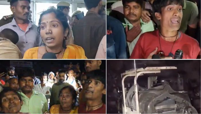 Jhansi hospital fire Grieving families of newborns charred to death ask kaun dega mera baccha WATCH vkp