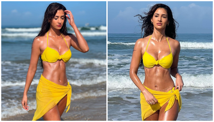  Disha Patani exudes elegance in yellow with her chic, radiant look on Instagram NTI