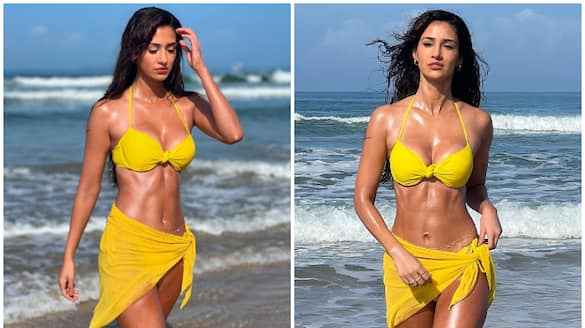  Disha Patani exudes elegance in yellow with her chic, radiant look on Instagram NTI