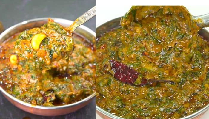 How to make Lasooni Methi curry in traditional taste mrq