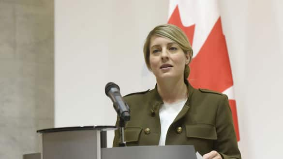 Canada FM Melanie Joly dodges questions on Khalistani terrorist Arsh Dalla's arrest, sparks outrage (WATCH) snt