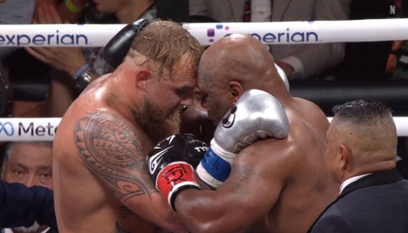 Jake Paul defeats Mike Tyson by unanimous points decision in eight-round bout