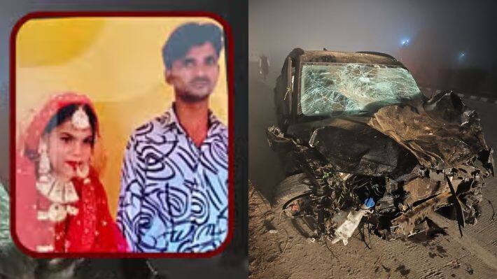 bijnor road accident 
