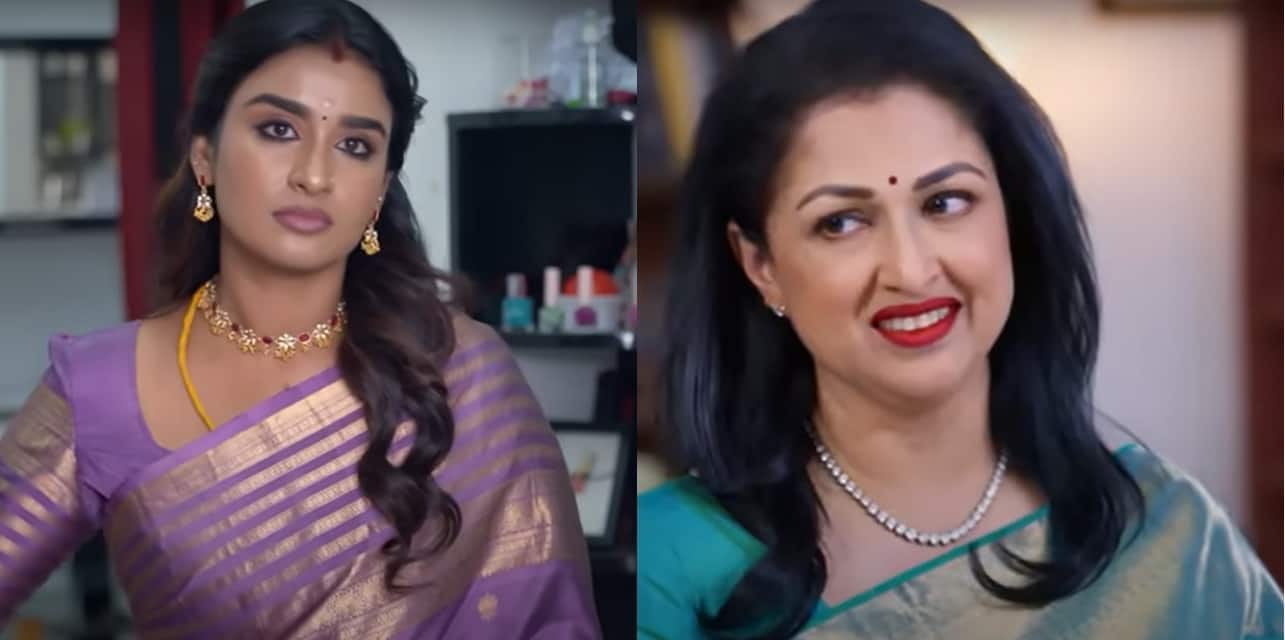 Actress Gautami Acting in Zee Tamil Serial Nenjathai Killadhe and Promo video viral srk