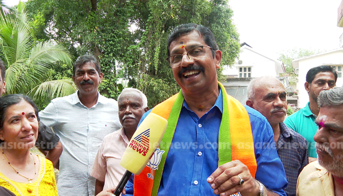 C Krishnakumar says he is happy as Sandeep Warrier left BJP