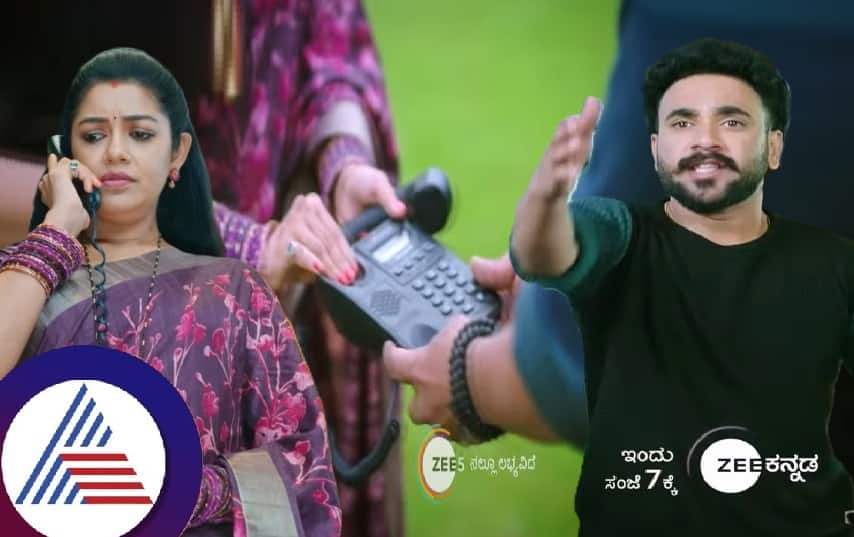 Phone blast and Bhoomika get hurts in Amruthadhare pav