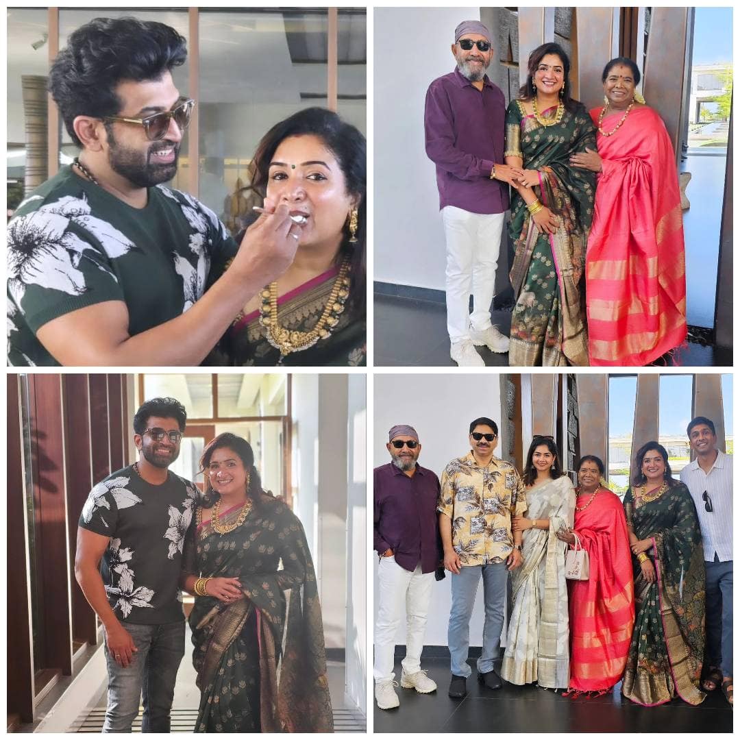 Vijayakumar Daughter Anitha Vijayakumar Arun vijay latest photos goes viral Rya