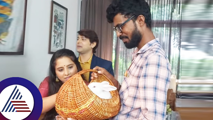 Laxmi Niwasa shooting set video of behind the scene gone viral when rabbit was bought suc