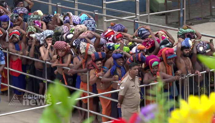 Sabarimala 83429 devotees visited temple since it is opened for new season