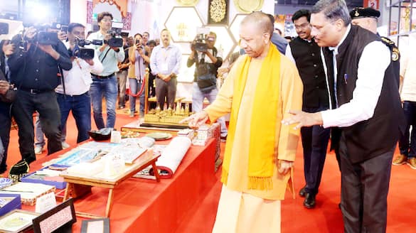 CM Yogi Adityanath inaugurates UP pavilion at International Trade Fair anr