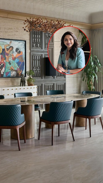 Madhuri Dixit's luxurious Rs 48 crore Mumbai house: Inside photos
